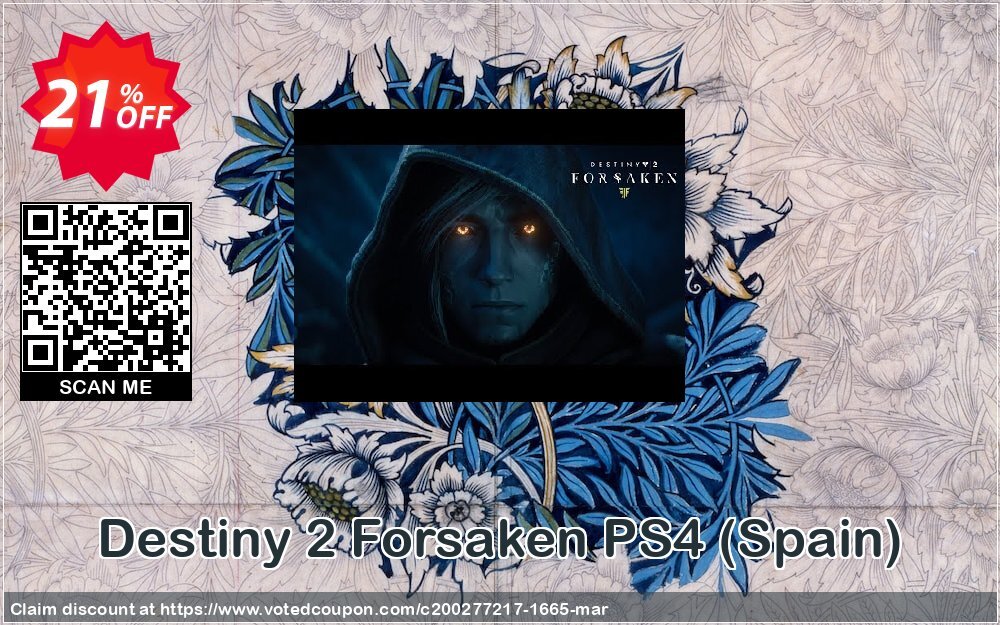 Destiny 2 Forsaken PS4, Spain  Coupon Code Apr 2024, 21% OFF - VotedCoupon