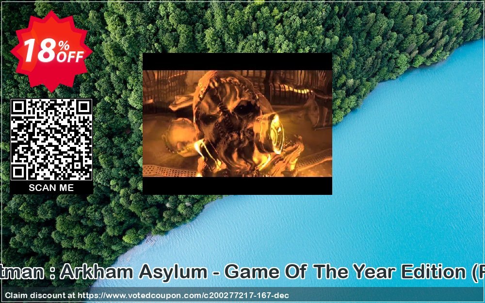 Batman : Arkham Asylum - Game Of The Year Edition, PC  Coupon Code May 2024, 18% OFF - VotedCoupon