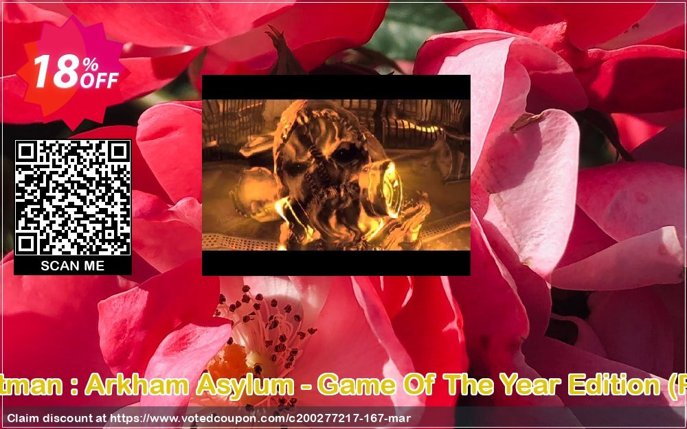 Batman : Arkham Asylum - Game Of The Year Edition, PC  Coupon Code Apr 2024, 18% OFF - VotedCoupon