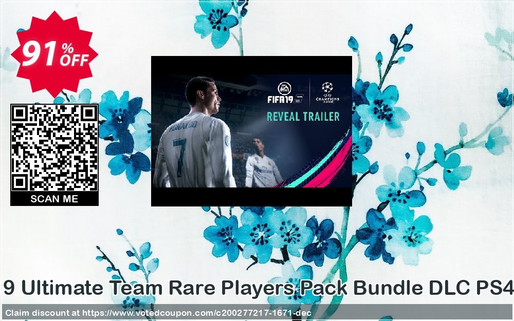 Fifa 19 Ultimate Team Rare Players Pack Bundle DLC PS4, EU 