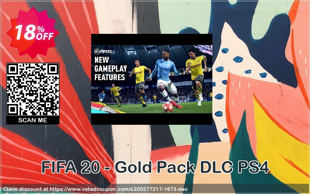 FIFA 20 - Gold Pack DLC PS4 Coupon Code May 2024, 18% OFF - VotedCoupon