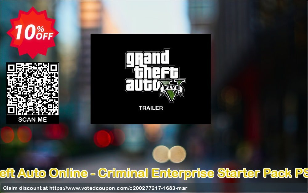 Grand Theft Auto Online - Criminal Enterprise Starter Pack PS4, Spain  Coupon Code Apr 2024, 10% OFF - VotedCoupon