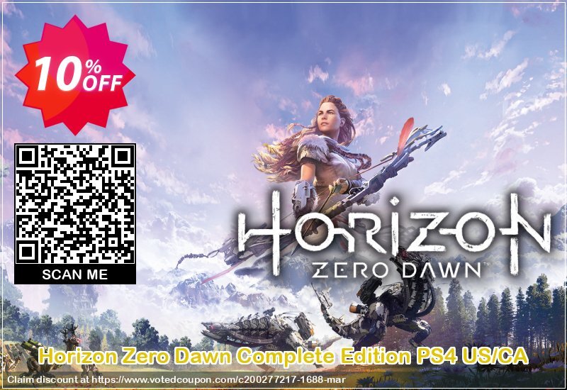 Horizon Zero Dawn Complete Edition PS4 US/CA Coupon Code Apr 2024, 10% OFF - VotedCoupon