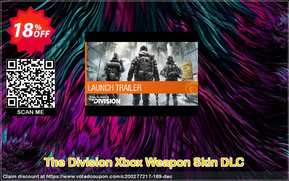 The Division Xbox Weapon Skin DLC Coupon Code Apr 2024, 18% OFF - VotedCoupon