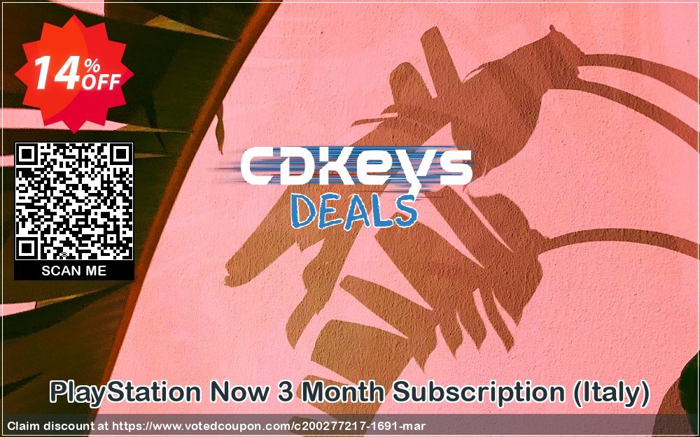 PS Now 3 Month Subscription, Italy  Coupon Code Apr 2024, 14% OFF - VotedCoupon