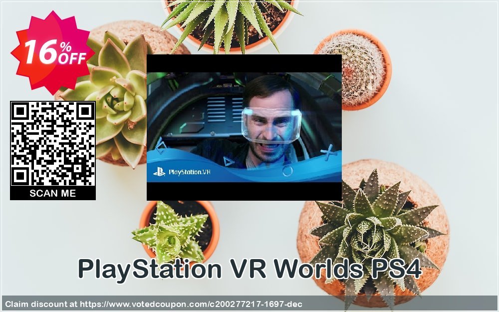 PS VR Worlds PS4 Coupon, discount PlayStation VR Worlds PS4 Deal. Promotion: PlayStation VR Worlds PS4 Exclusive offer 