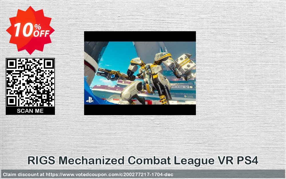 RIGS Mechanized Combat League VR PS4 Coupon, discount RIGS Mechanized Combat League VR PS4 Deal. Promotion: RIGS Mechanized Combat League VR PS4 Exclusive offer 