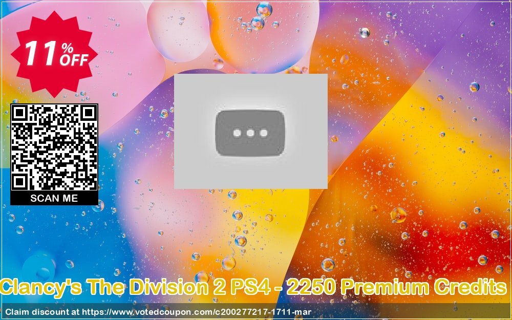 Tom Clancy's The Division 2 PS4 - 2250 Premium Credits Pack Coupon, discount Tom Clancy's The Division 2 PS4 - 2250 Premium Credits Pack Deal. Promotion: Tom Clancy's The Division 2 PS4 - 2250 Premium Credits Pack Exclusive offer 