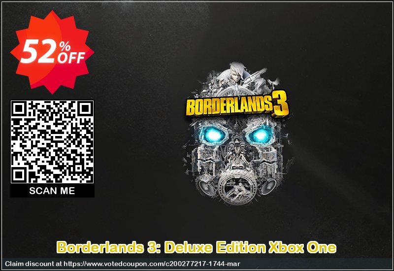 Borderlands 3: Deluxe Edition Xbox One Coupon Code May 2024, 52% OFF - VotedCoupon