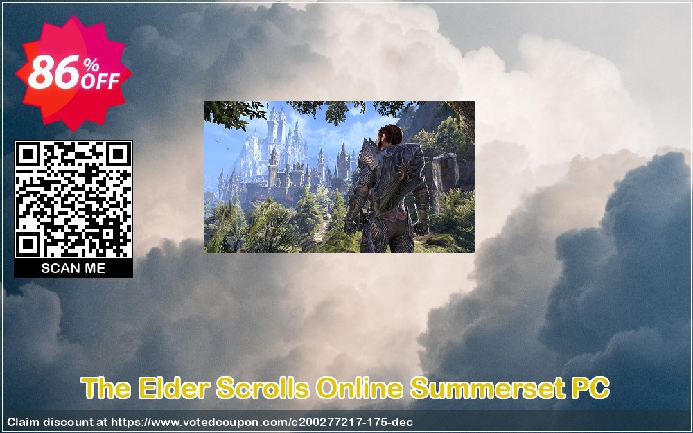 The Elder Scrolls Online Summerset PC Coupon Code Apr 2024, 86% OFF - VotedCoupon