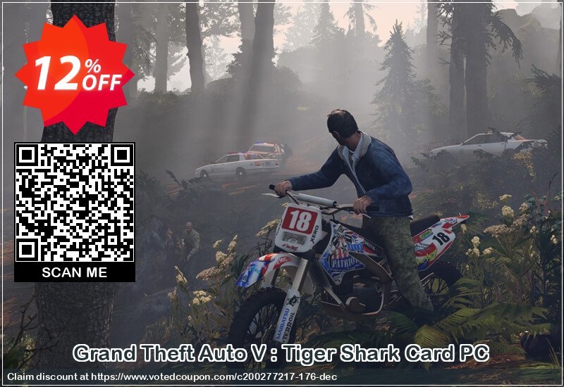 Grand Theft Auto V : Tiger Shark Card PC Coupon, discount Grand Theft Auto V : Tiger Shark Card PC Deal. Promotion: Grand Theft Auto V : Tiger Shark Card PC Exclusive offer 