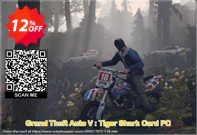 Grand Theft Auto V : Tiger Shark Card PC Coupon Code Apr 2024, 12% OFF - VotedCoupon