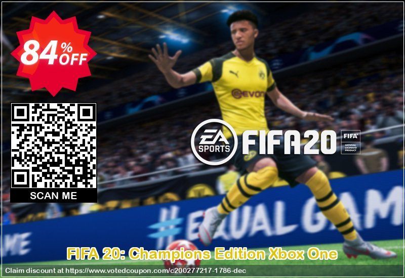 FIFA 20: Champions Edition Xbox One Coupon Code Apr 2024, 84% OFF - VotedCoupon