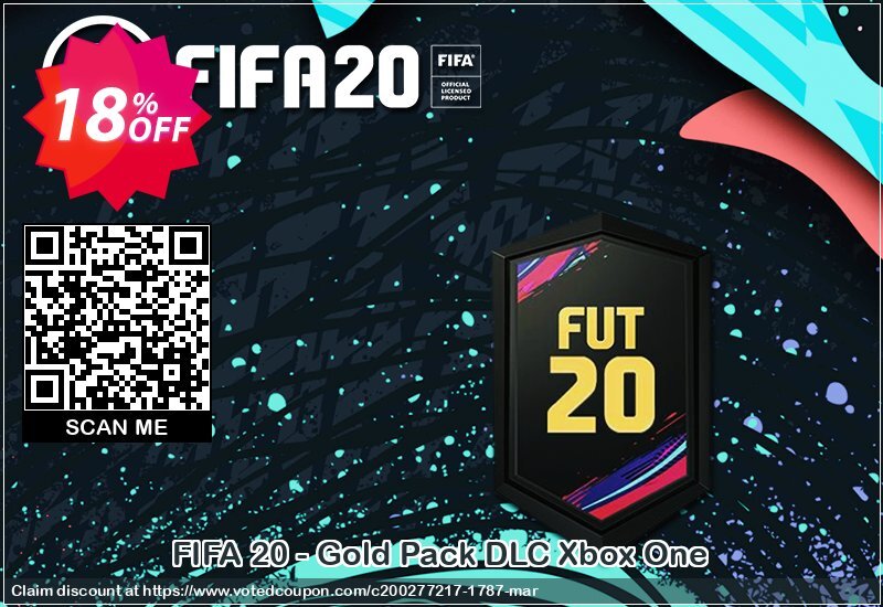 FIFA 20 - Gold Pack DLC Xbox One Coupon Code Apr 2024, 18% OFF - VotedCoupon