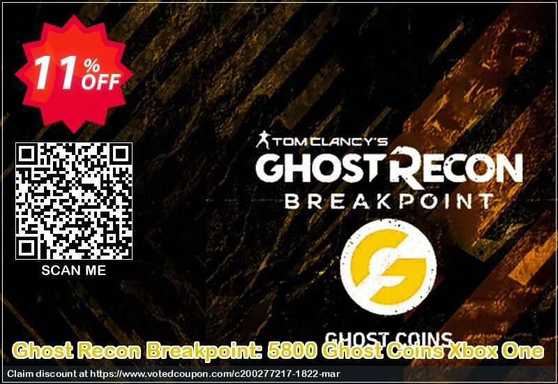 Ghost Recon Breakpoint: 5800 Ghost Coins Xbox One Coupon, discount Ghost Recon Breakpoint: 5800 Ghost Coins Xbox One Deal. Promotion: Ghost Recon Breakpoint: 5800 Ghost Coins Xbox One Exclusive offer 