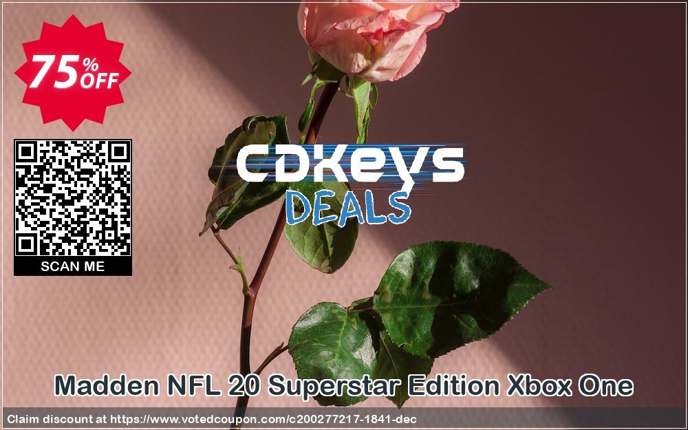 Madden NFL 20 Superstar Edition Xbox One Coupon Code Apr 2024, 75% OFF - VotedCoupon