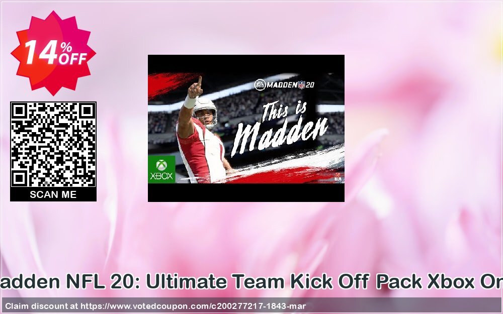 Madden NFL 20: Ultimate Team Kick Off Pack Xbox One Coupon, discount Madden NFL 20: Ultimate Team Kick Off Pack Xbox One Deal. Promotion: Madden NFL 20: Ultimate Team Kick Off Pack Xbox One Exclusive offer 