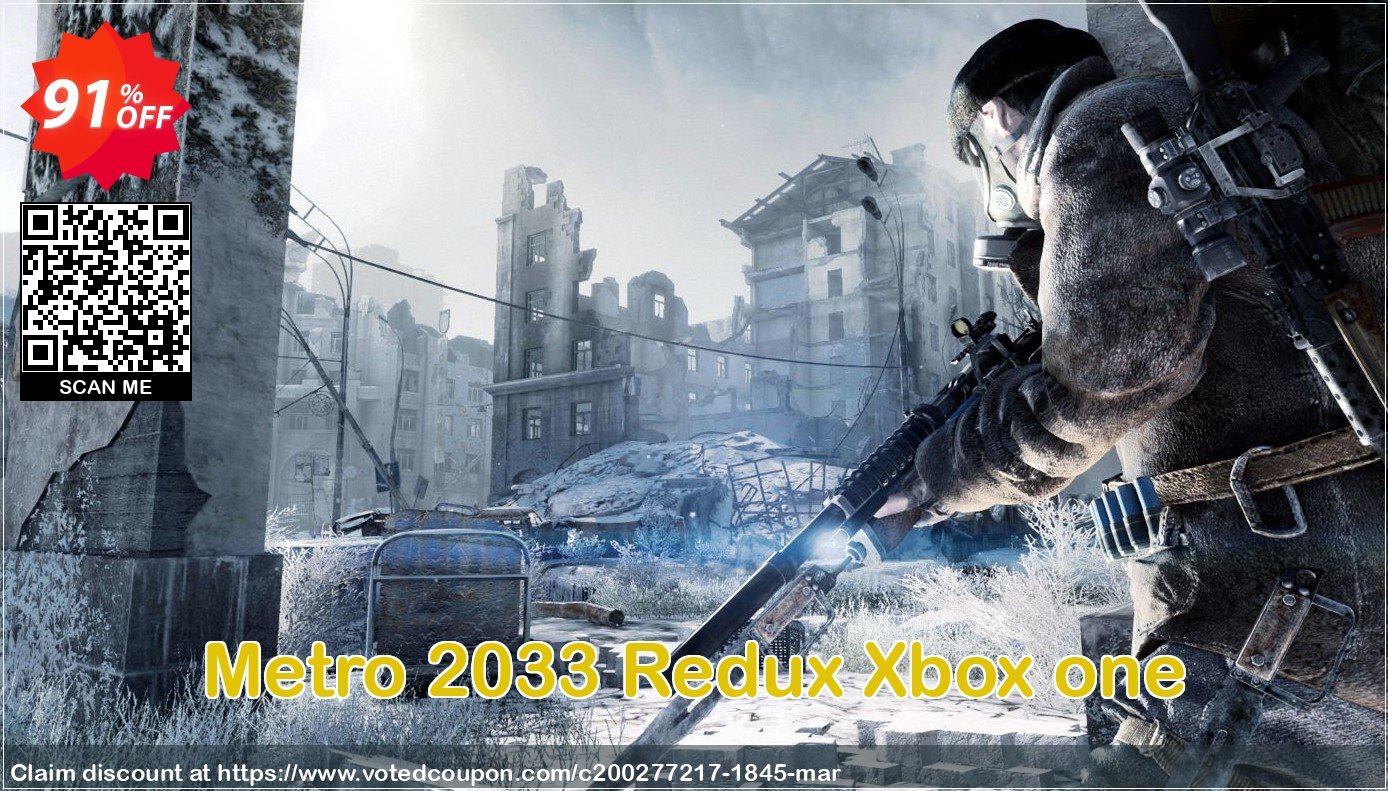 Metro 2033 Redux Xbox one Coupon Code May 2024, 91% OFF - VotedCoupon