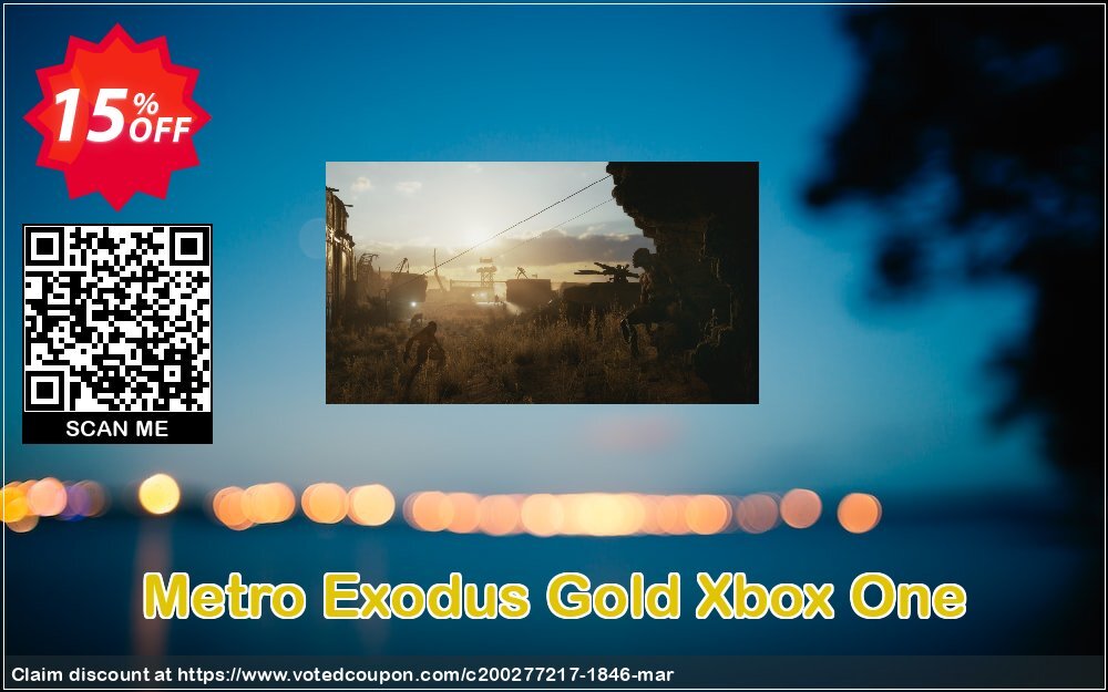 Metro Exodus Gold Xbox One Coupon, discount Metro Exodus Gold Xbox One Deal. Promotion: Metro Exodus Gold Xbox One Exclusive offer 