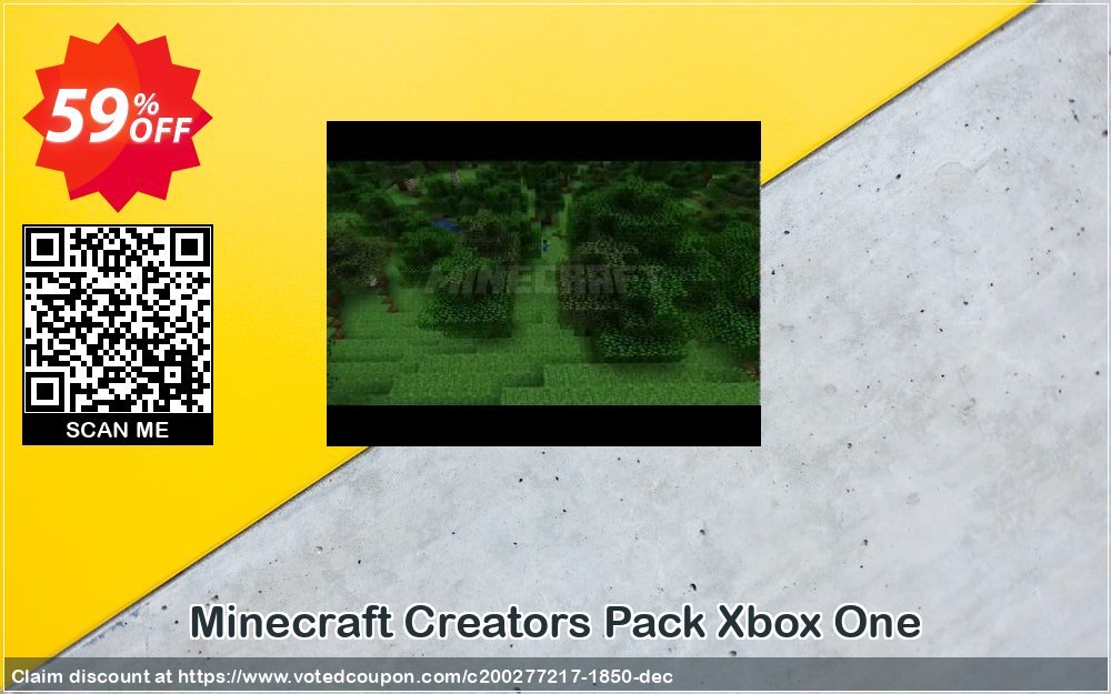 Minecraft Creators Pack Xbox One Coupon Code Apr 2024, 59% OFF - VotedCoupon