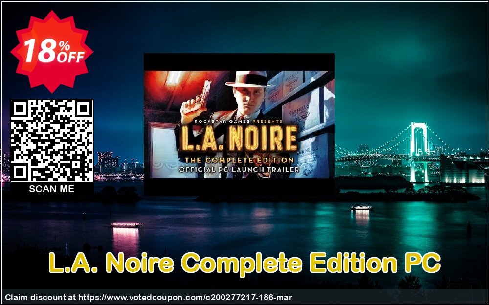 L.A. Noire Complete Edition PC voted-on promotion codes