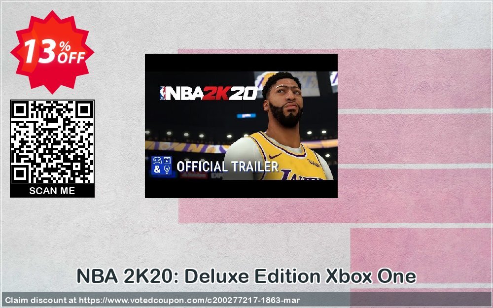 NBA 2K20: Deluxe Edition Xbox One Coupon Code Apr 2024, 13% OFF - VotedCoupon