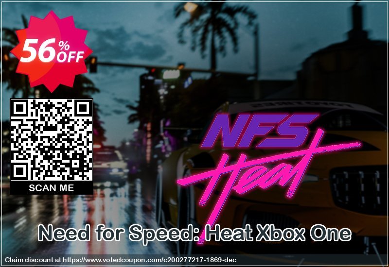 Need for Speed: Heat Xbox One Coupon Code May 2024, 56% OFF - VotedCoupon
