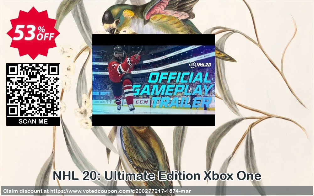 NHL 20: Ultimate Edition Xbox One Coupon Code Apr 2024, 53% OFF - VotedCoupon