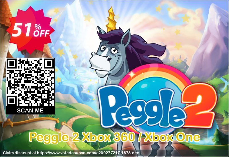 Peggle 2 Xbox 360 / Xbox One Coupon, discount Peggle 2 Xbox 360 / Xbox One Deal. Promotion: Peggle 2 Xbox 360 / Xbox One Exclusive offer 