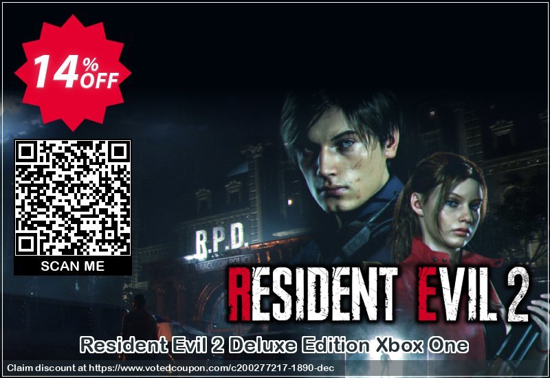 Resident Evil 2 Deluxe Edition Xbox One Coupon Code Apr 2024, 14% OFF - VotedCoupon