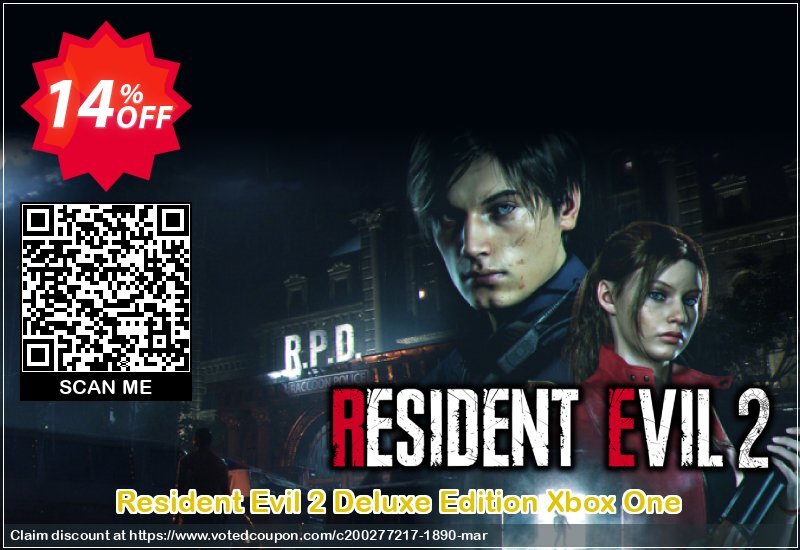 Resident Evil 2 Deluxe Edition Xbox One Coupon Code Apr 2024, 14% OFF - VotedCoupon