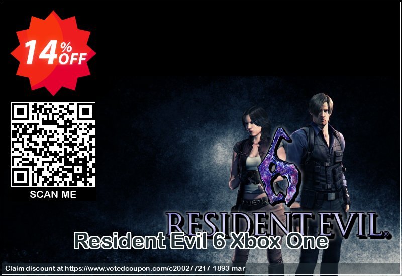 Resident Evil 6 Xbox One Coupon, discount Resident Evil 6 Xbox One Deal. Promotion: Resident Evil 6 Xbox One Exclusive offer 