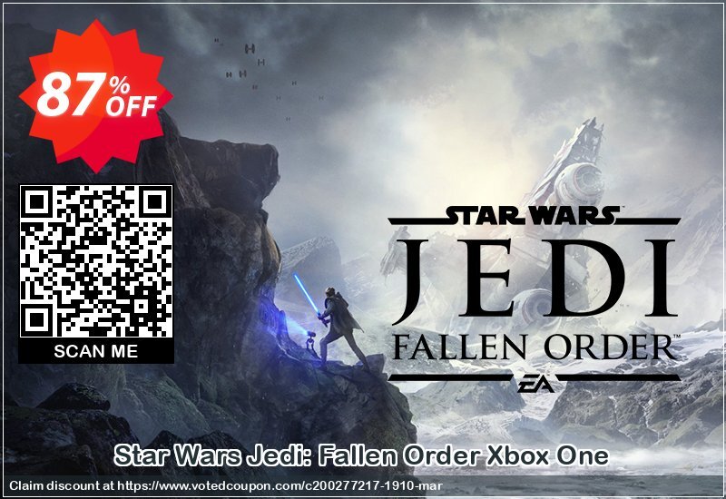 Star Wars Jedi: Fallen Order Xbox One Coupon Code Apr 2024, 87% OFF - VotedCoupon