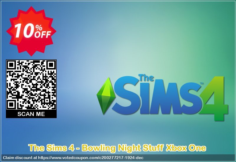 The Sims 4 - Bowling Night Stuff Xbox One Coupon, discount The Sims 4 - Bowling Night Stuff Xbox One Deal. Promotion: The Sims 4 - Bowling Night Stuff Xbox One Exclusive offer 
