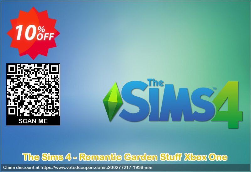 The Sims 4 - Romantic Garden Stuff Xbox One Coupon, discount The Sims 4 - Romantic Garden Stuff Xbox One Deal. Promotion: The Sims 4 - Romantic Garden Stuff Xbox One Exclusive offer 