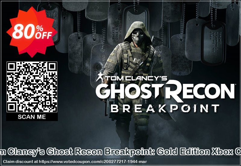 Tom Clancy's Ghost Recon Breakpoint: Gold Edition Xbox One Coupon Code Apr 2024, 80% OFF - VotedCoupon