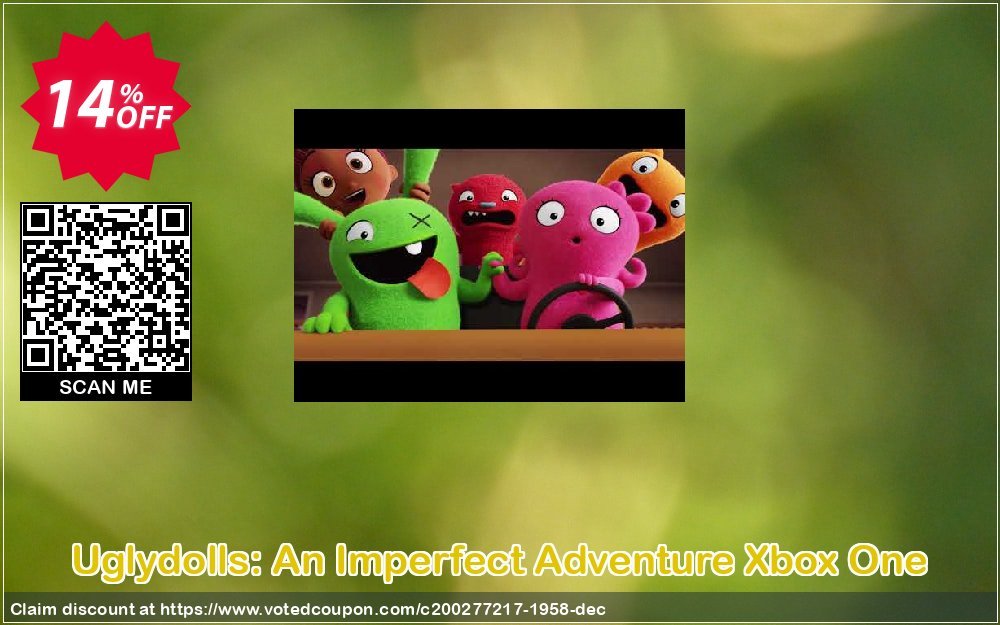 Uglydolls: An Imperfect Adventure Xbox One Coupon, discount Uglydolls: An Imperfect Adventure Xbox One Deal. Promotion: Uglydolls: An Imperfect Adventure Xbox One Exclusive offer 