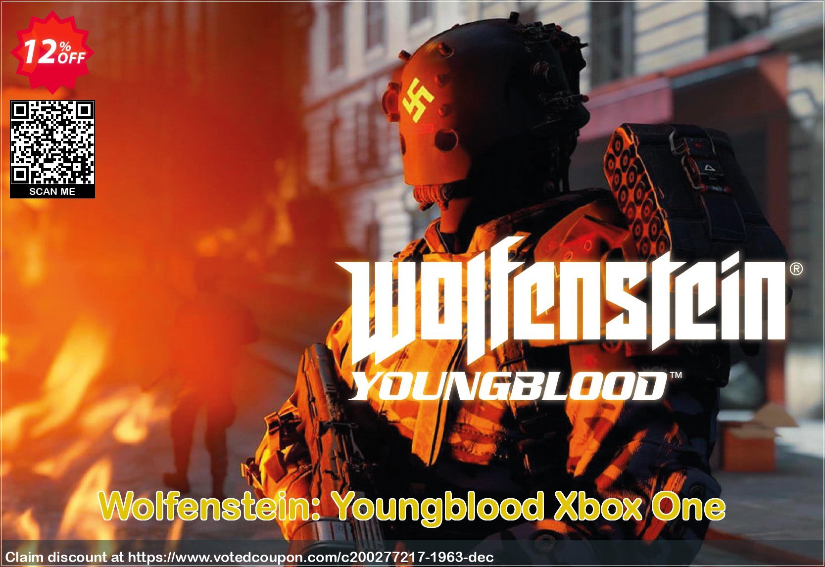 Wolfenstein: Youngblood Xbox One Coupon Code Apr 2024, 12% OFF - VotedCoupon