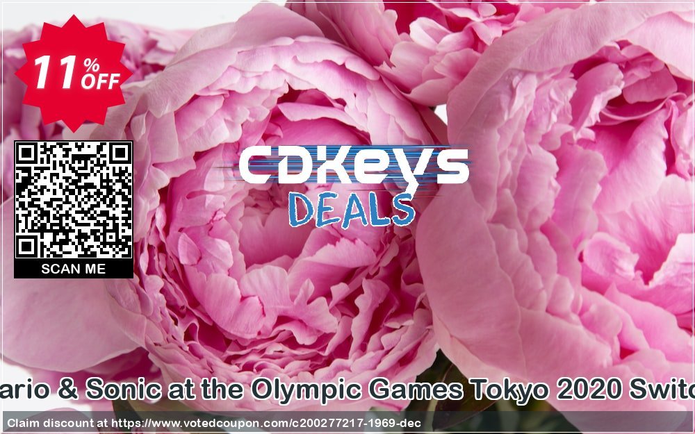 Mario & Sonic at the Olympic Games Tokyo 2020 Switch Coupon Code May 2024, 11% OFF - VotedCoupon