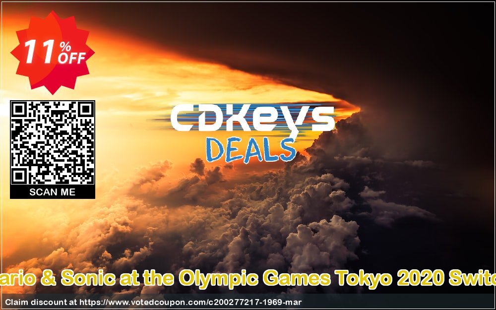 Mario & Sonic at the Olympic Games Tokyo 2020 Switch Coupon Code May 2024, 11% OFF - VotedCoupon