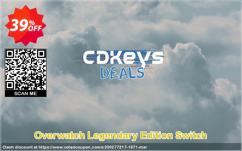 Overwatch Legendary Edition Switch Coupon Code Apr 2024, 39% OFF - VotedCoupon