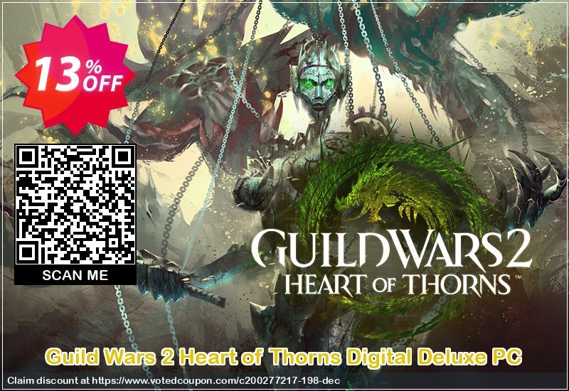 Guild Wars 2 Heart of Thorns Digital Deluxe PC Coupon, discount Guild Wars 2 Heart of Thorns Digital Deluxe PC Deal. Promotion: Guild Wars 2 Heart of Thorns Digital Deluxe PC Exclusive offer 