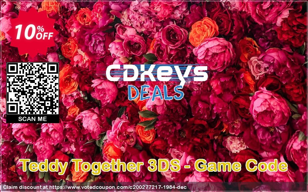 Teddy Together 3DS - Game Code Coupon Code May 2024, 10% OFF - VotedCoupon