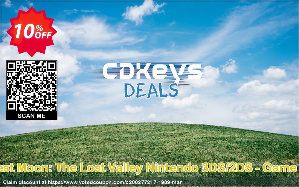 Harvest Moon: The Lost Valley Nintendo 3DS/2DS - Game Code Coupon Code Apr 2024, 10% OFF - VotedCoupon