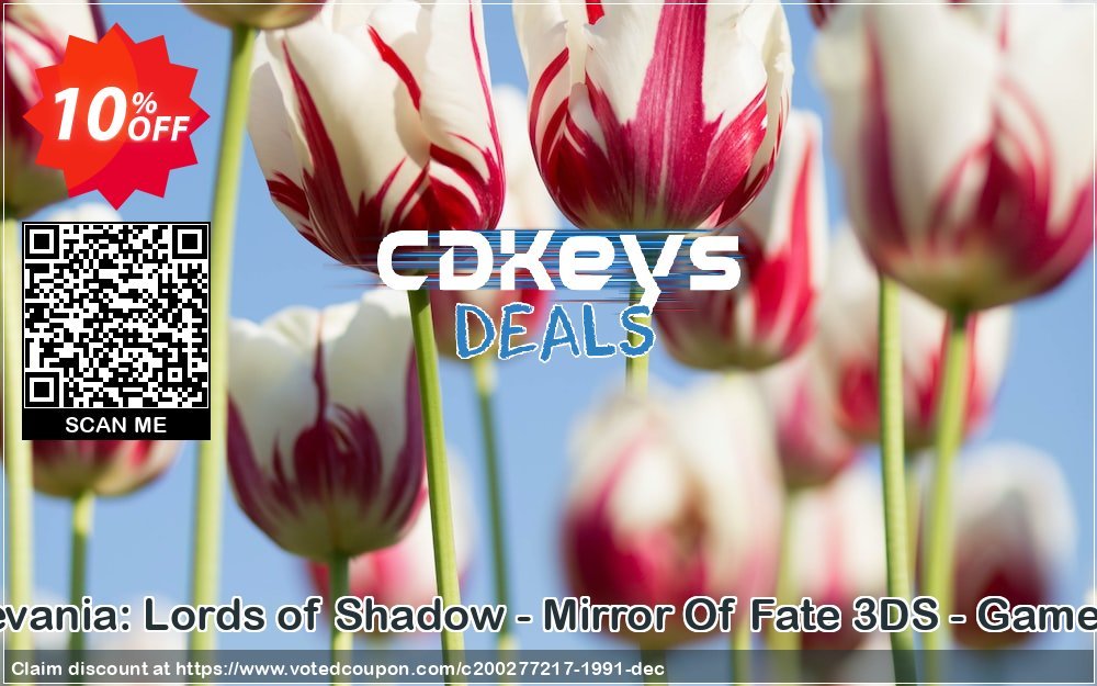 Castlevania: Lords of Shadow - Mirror Of Fate 3DS - Game Code Coupon, discount Castlevania: Lords of Shadow - Mirror Of Fate 3DS - Game Code Deal. Promotion: Castlevania: Lords of Shadow - Mirror Of Fate 3DS - Game Code Exclusive offer 