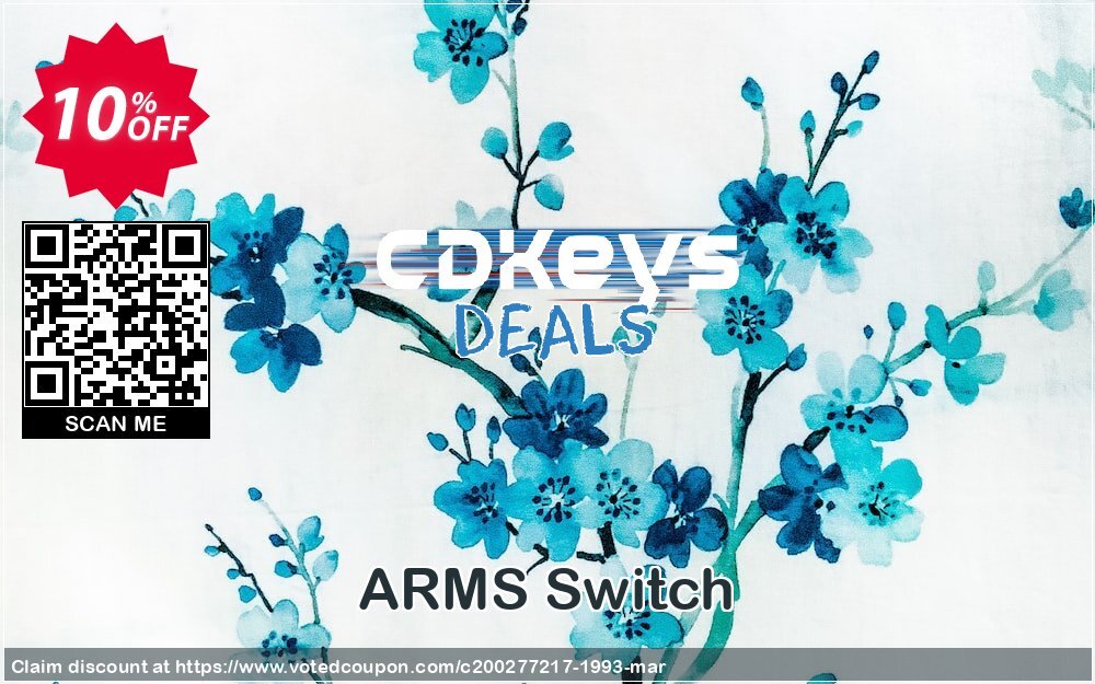 ARMS Switch Coupon, discount ARMS Switch Deal. Promotion: ARMS Switch Exclusive offer