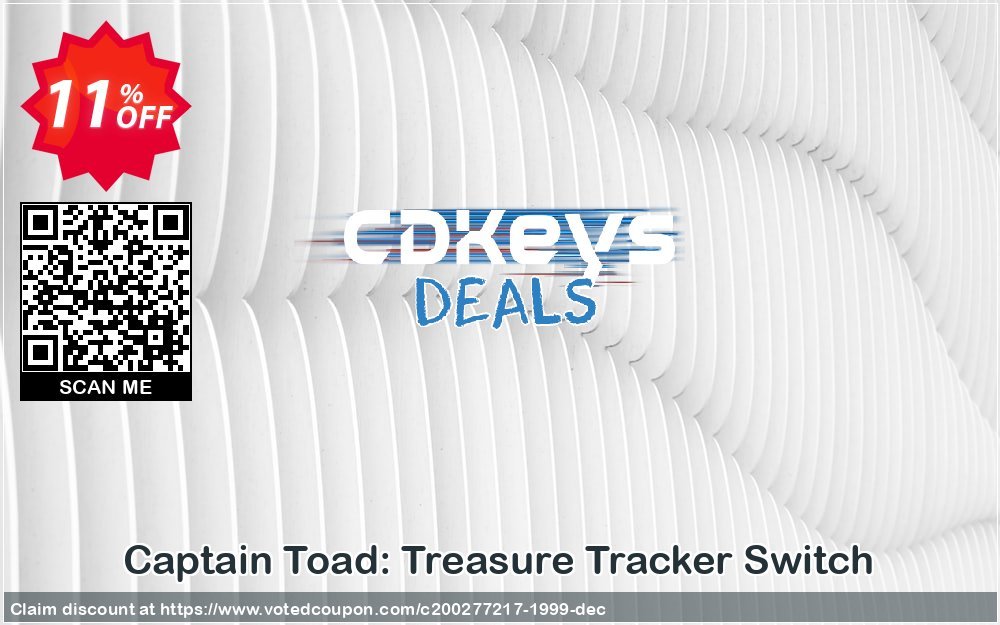 Captain Toad: Treasure Tracker Switch Coupon Code Apr 2024, 11% OFF - VotedCoupon