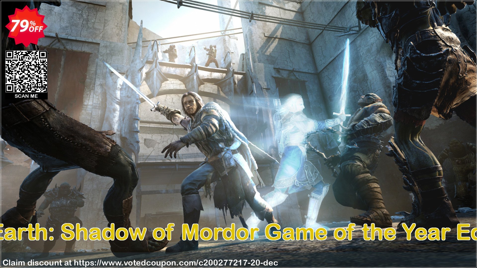 Middle-Earth: Shadow of Mordor Game of the Year Edition PC Coupon, discount Middle-Earth: Shadow of Mordor Game of the Year Edition PC Deal. Promotion: Middle-Earth: Shadow of Mordor Game of the Year Edition PC Exclusive offer 