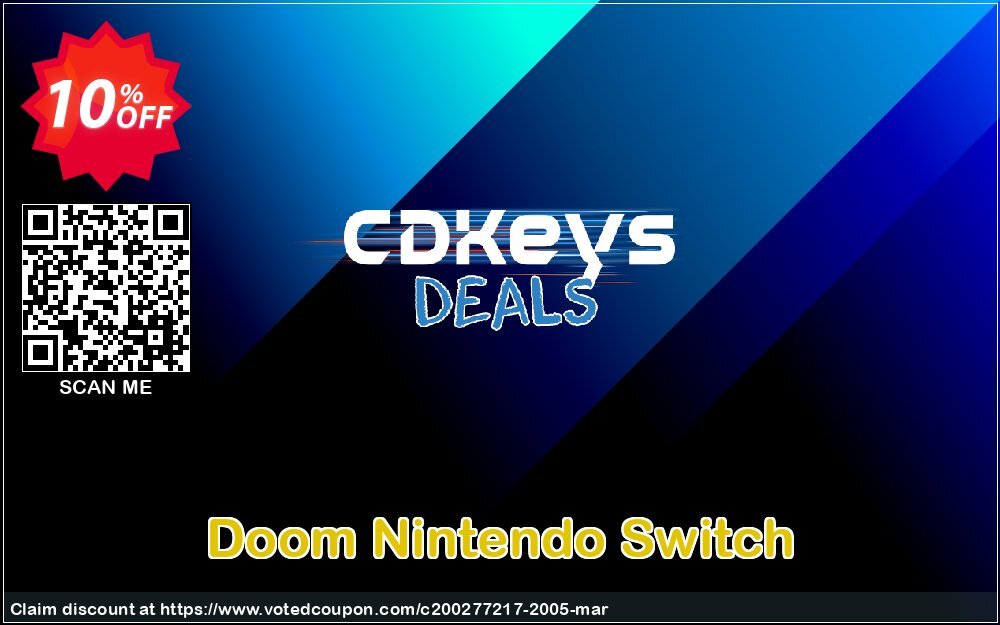 Doom Nintendo Switch Coupon Code Apr 2024, 10% OFF - VotedCoupon