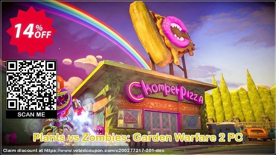 Plants vs Zombies: Garden Warfare 2 PC voted-on promotion codes